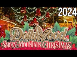 Opening Day Dollywood's Smoky Mountain Christmas 2024 / Six Million Lights Pigeon Forge Tennessee