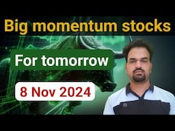 intraday stocks for tomorrow  | bank nifty prediction | 08 Nov 24 |Market Analysis | #intraday