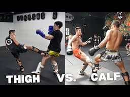 Calf Kick vs. Thigh Kicks: The Ultimate Guide to Leg Strikes in Muay Thai & MMA