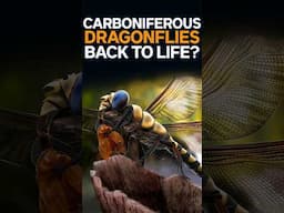 The Giant Dragonflies That Lived In The Carboniferous Period  #shorts