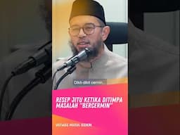 Lakukan ini ketika ditimpa masalah - Ustadz Nuzul Dzikri