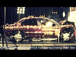 1995-1997 Chevrolet Lumina Sedan NHTSA Full-Overlap Frontal Crash Test