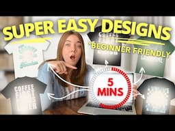 Profitable T-Shirt Designs in UNDER 5 MINUTES! Bestselling Print on Demand Niches for Beginners