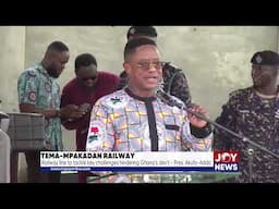 Tema-Mpakadan railway: Line to tackle key challenges hindering Ghana's development - Pres Akufo-Addo