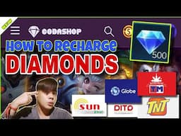 LATEST! PAANO BUMILI NG DIAMONDS SA CODASHOP GAMIT ANG LOAD | TUTORIAL | MOBILE LEGENDS