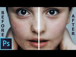 Face Retouching. How To Retouch Face in Photoshop. How to make  Glowing Skin Tone in Photoshop Hindi