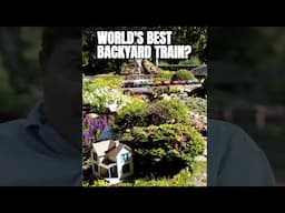 GIANT Garden Model Train Layout!