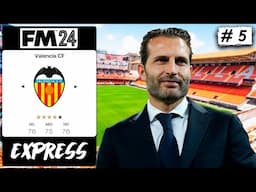 Simulo 5 Temporadas en Football Manager con Rubén Bajara + 5 Sin Entrenador | Valencia CF EP.5