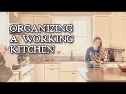 Realistic Kitchen Organization (Don't Buy Anything + Don't Put Things in Weird Places)