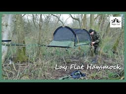 NIGHT CAT LAY-FLAT HAMMOCK | Bridge hammock. Set up & Overnight Wild Camp - Norfolk Broads