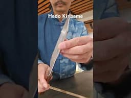 Hado Kirisame (misty rain) 180mm Bunka. Shirogami#1