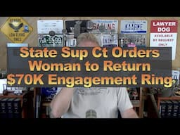 State Sup Ct Orders Woman to Return $70K Engagement Ring