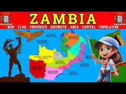 Zambia Geography Explained | Provinces of  Zambia | #zambia