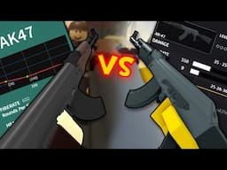 Phantom Forces AK47 Vs. Bad Business AK47