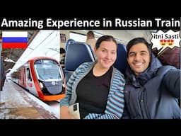 First Time Traveling With Russian Girl In cheapest train of Russia | Russia Vlog