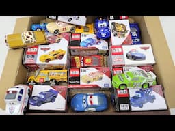 Various types Tomica Cars ☆ Return the Tomica minicar to the box with the same design! ライトニングマックイーン