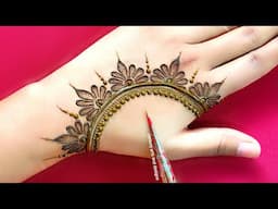 New back hand mehndi design | simple mehndi design | Mehandi design| mehndi design | mehndi |mehandi