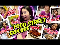 Aayat Arif || Food Street Explore || vlog