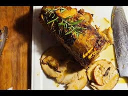 ITALIAN VEGAN PORCHETTA ~ VEGAN PORK ROAST  | Connie's RAWsome kitchen