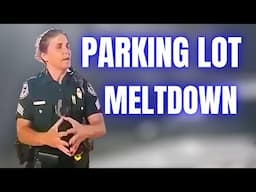 Cops Escalate Parking Lot Traffic Stop By Calling Back Up