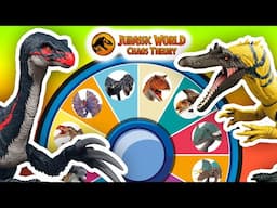 Jurassic World Dinosaurs Battle! Spin The Wheel Game - Indominus Rex, Scorpios Rex, Majungasaurus