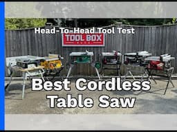 Best Cordless Table Saw | Head-2-Head Comparison