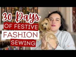 Sew a Holiday CAMISOLE | 30 Days of Festive Fashion Sewing | Day 21