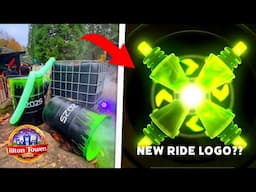 Alton Towers NEW RIDE Reveal?? Galactica RETHEME In-bound?? - Phalanx Fireworks Vlog