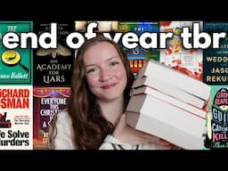 my end of year TBR & most anticipated releases! 📚