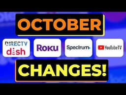 Big Streaming Changes for October 2024!