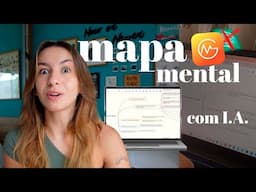 STUDY VLOG sobre como fazer MAPAS MENTAIS com I.A.