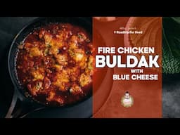 Fire Chicken... with Blue Cheese? | 치즈불닭 | Roadtrip For Good