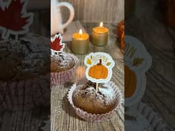 Muffin autunnali al cacao #divertirsiincucina #shortvideo