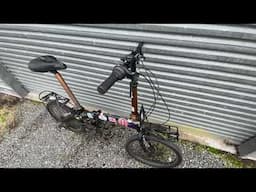 Upgrades to Secondhand Folding Bike