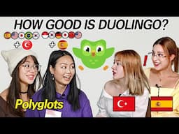 7 Days on Duolingo, Can 2 Polyglots Learn Turkish & Spanish Languages?