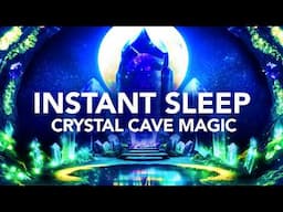 Guided Sleep Meditation, INSTANTLY Fall Asleep, Crystal Cave Sleep Journey