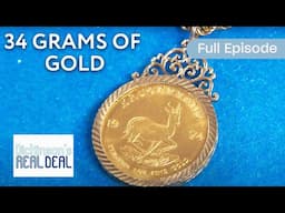 Well preserved 9 Carat Gold Krugerrand | Dickinson's Real Deal | S15 E24