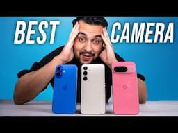 ULTIMATE Small Phone CAMERA Test ! iPhone 16 vs Samsung S24 vs Google Pixel 9