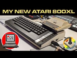 🥇My First Atari 800XL and More VCF-MW 2024 Coverage! 🔴Livestream.