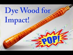 How to Dye Wood for Maximum Impact