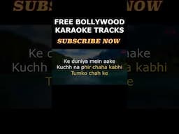 TUM BIN JAOON KAHA - KARAOKE TRACK #unplugged #unpluggedkaraoke #kishorekumar #rdburman