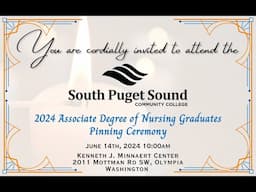 SPSCC 2024 Nurse Pinning Ceremony