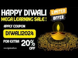 Diwali Mega Sale | Get Extra 20% Discount | Apply Coupon Code "DIWALI2024" | Digital CADD Solutions.