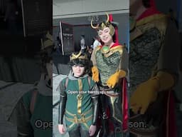 It's a little version of me ... #loki #marvel #cosplay