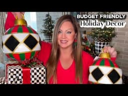 BUDGET FRIENDLY HOLIDAY DECOR | ROSS | AT HOME | AMAZON