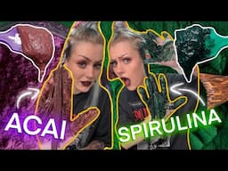 Can ACAI & SPIRULINA powder dye my hair?! 👀