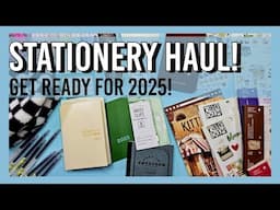 Stationery Haul ✨ Stickers, Pens & More ✨ Get ready for 2025!