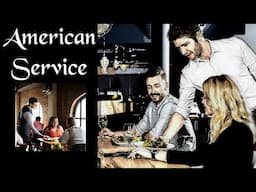 American Service in Restaurant  @HospitalityDoodle