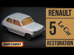 MATCHBOX Renault 5TL "Le Car" restoration