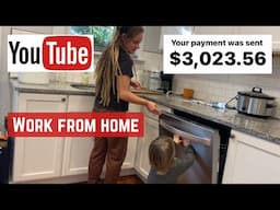 YouTube Money is REAL 💵 | yes, you can make money and work from home